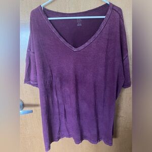 Aerie real soft v neck tee